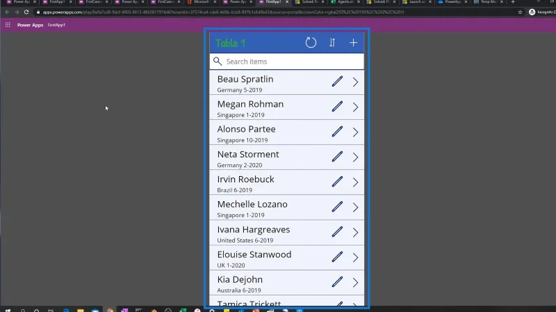 Tutorial Microsoft Power Apps |  Menyemak Ralat