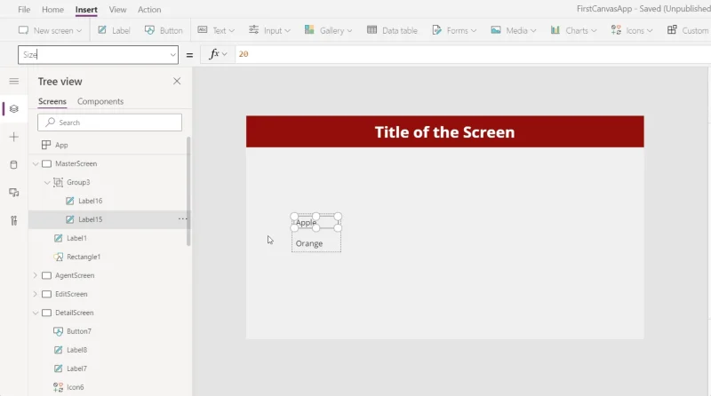 Microsoft Power Apps: Mengumpulkan Elemen Bersama