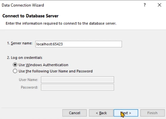 Nombor Port LuckyTemplates: Menyambungkan LuckyTemplates Ke SSAS, Excel dan C#