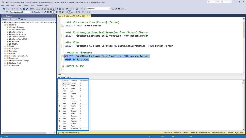 Pernyataan SQL SELECT: Satu Pengenalan