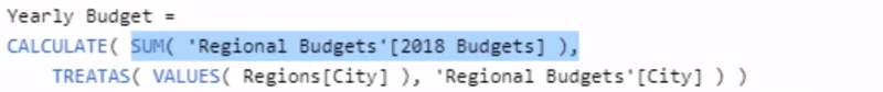 Tecnica di determinazione del budget di LuckyTemplates: allocazione della tabella di sensibilità del budget mensile