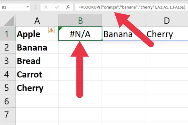 Cara Mencari Berbilang Nilai Dalam Excel: Langkah Demi Langkah