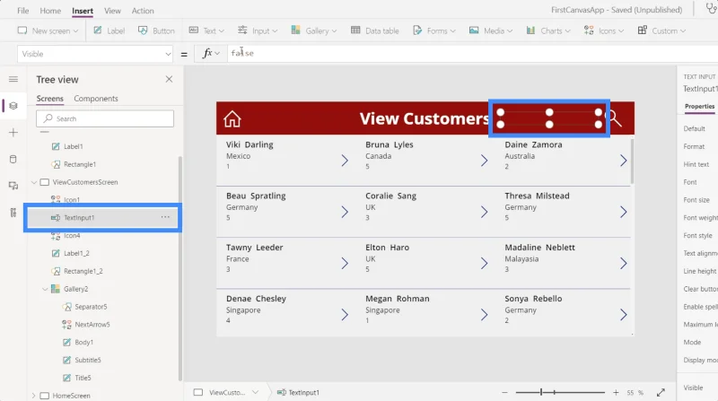 ฟิลด์ค้นหา PowerApps: วิธีเพิ่มและปรับแต่ง