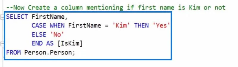 Fungsi SQL ISNULL Dalam Pernyataan Kes