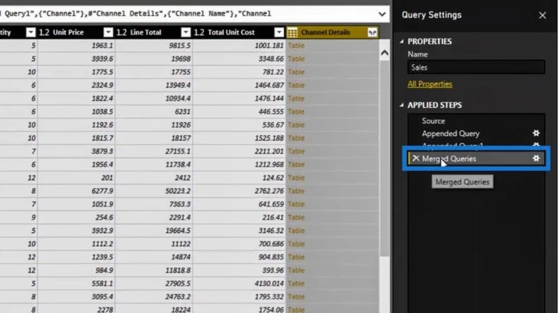 Cara Menggabungkan Pertanyaan Dalam LuckyTemplates