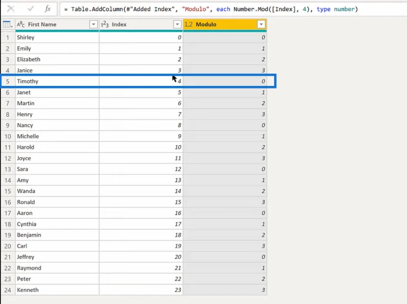 Fonctions LuckyTemplates Modulo et Integer-Divide DAX