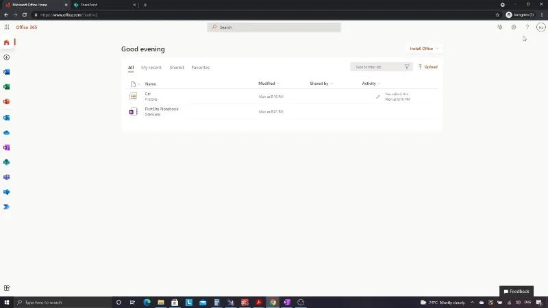 SharePoint-Tutorial: Erstellen einer neuen Site