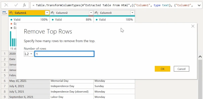 Datenformat anpassen