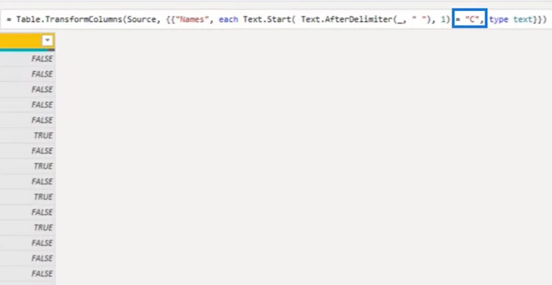 Penapis Power Query Oleh Tutorial Huruf Pertama Atau Watak Tertentu