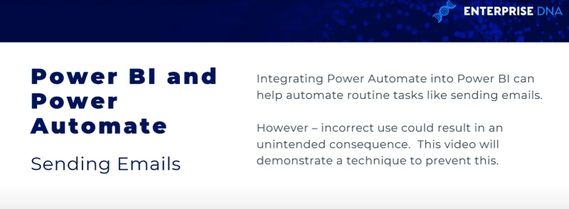 Hantar E-mel Dengan LuckyTemplates & Power Automate Platform