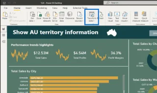 Lajur Daripada Contoh LuckyTemplates – Tutorial Power Query