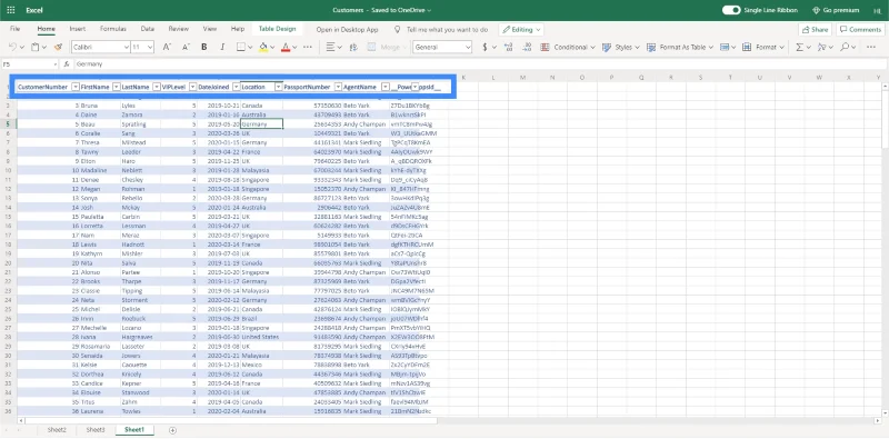 Borang Power Apps Dan Kad Data Dalam Skrin Butiran