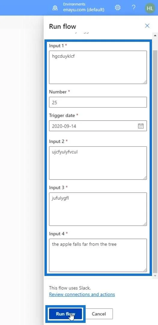 Power Automate Split Function et baies