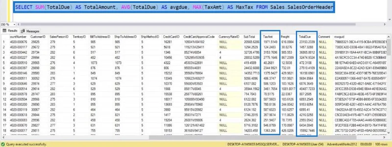 Fungsi Agregat Dalam SQL Dan Penggunaannya