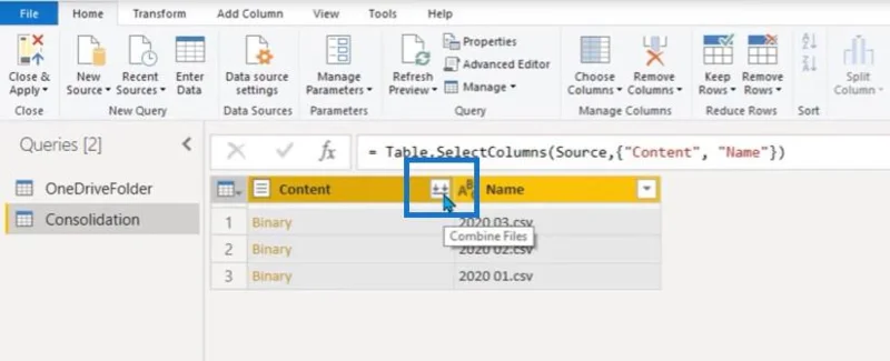 Power Query: Gabungkan Fail Dari Berbilang Folder