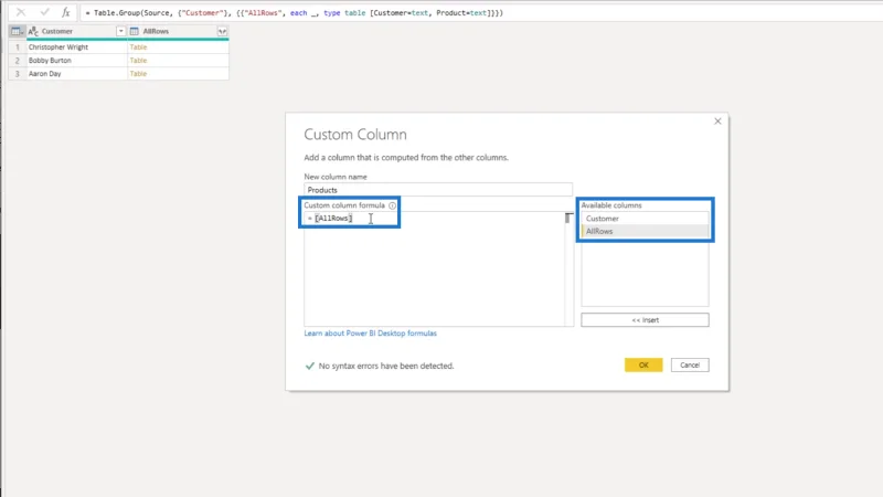 Cipta Senarai Terhad Dalam Power Query – Tutorial Editor Pertanyaan