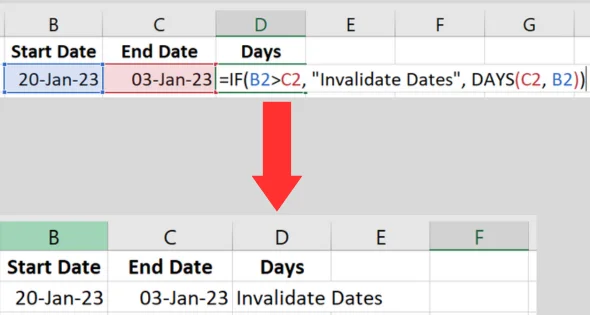 3 Cara Mudah Cara Tolak Tarikh Dalam Excel