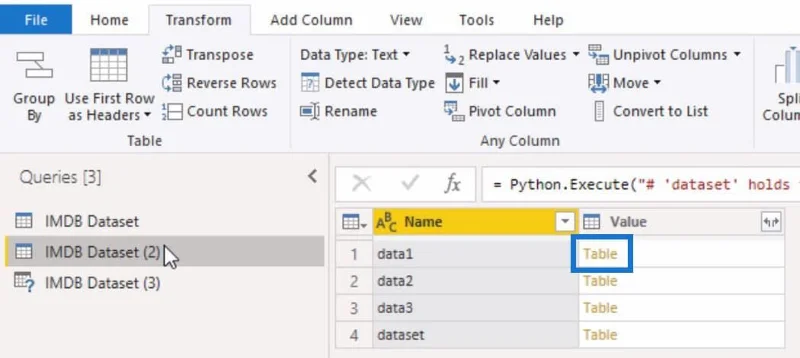 Set Data Python: Menggunakan Kod Boleh Diulang