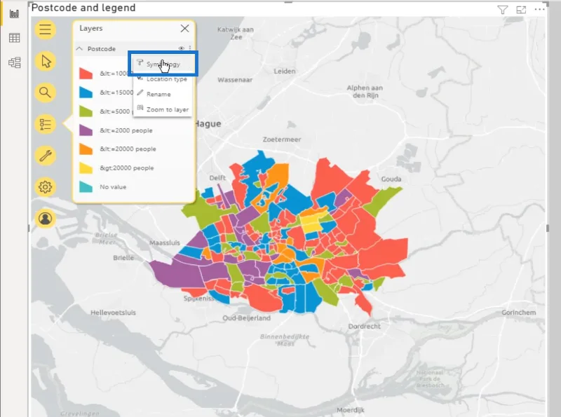 LuckyTemplates Map Visual: een aangepaste legende maken en toevoegen in LuckyTemplates
