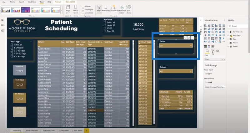 Cara Memilih Tema Warna LuckyTemplates Untuk Laporan Anda