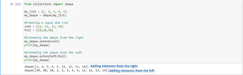 Deque Dalam Python – Tutorial Dengan Contoh