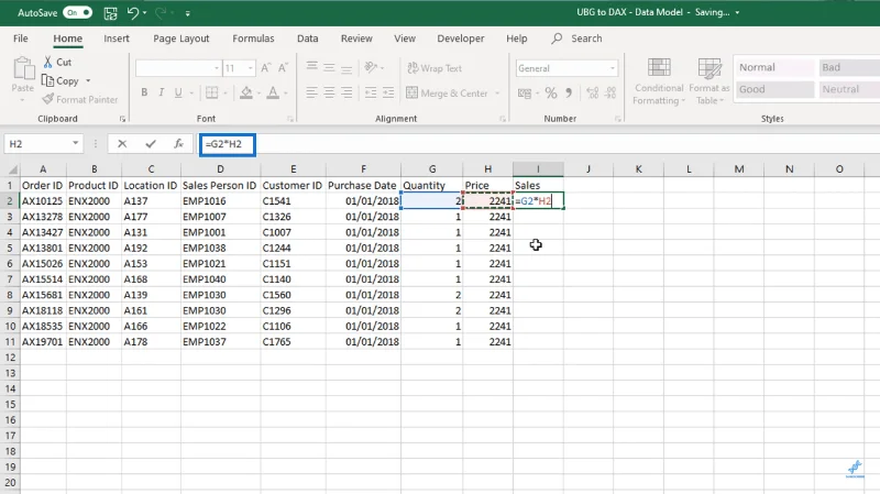 LuckyTemplates Dan Excel: Perbezaan Dalam Formula DAX