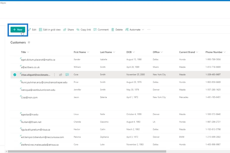 Pengesahan Lajur SharePoint Dalam Dua Cara