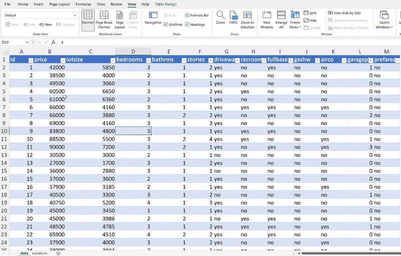 Ujian Khi Kuasa Dua Dalam Excel: Membandingkan Pembolehubah