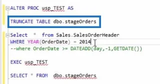 Prosedur Tersimpan Dalam SQL |  Gambaran keseluruhan