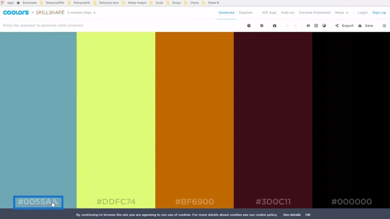 Menggunakan Skim Warna Untuk Visualisasi Data LuckyTemplates