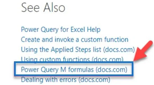 Fungsi Power Query, Kata Kunci dan Pengecam