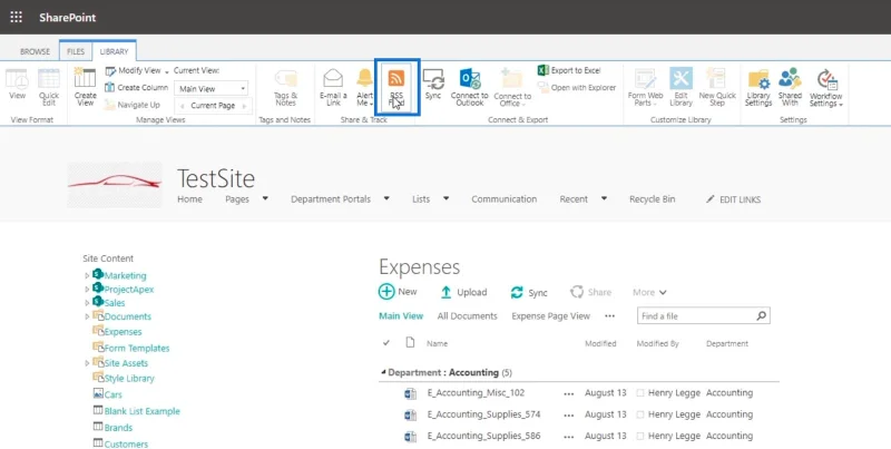 Suapan RSS Dalam SharePoint: Gambaran Keseluruhan