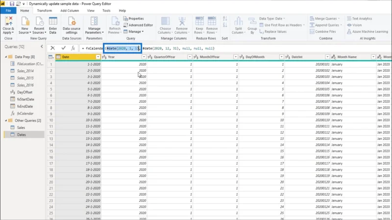 Cipta Set Data Amalan Yang Selalu Dikemas Kini Dalam LuckyTemplates