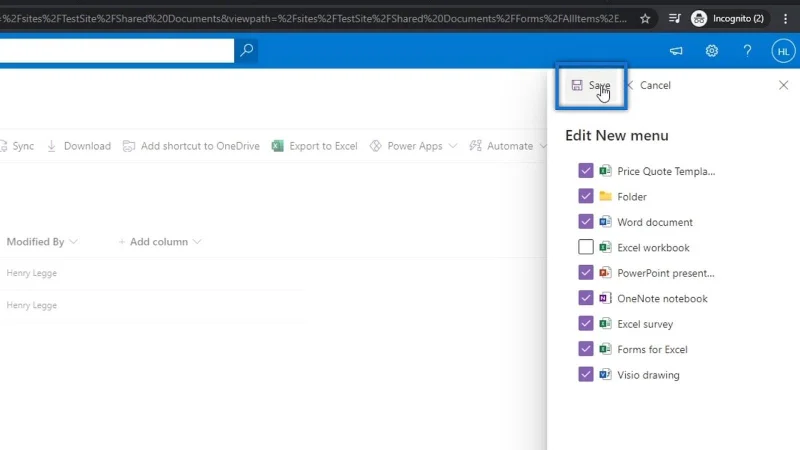 Modèles SharePoint pour les bibliothèques de documents