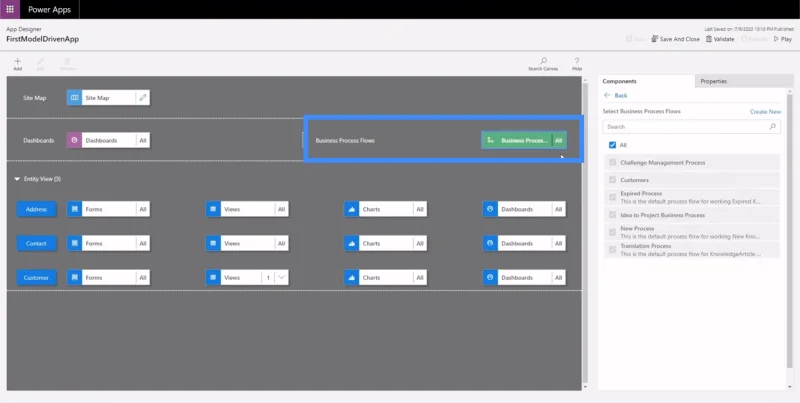 Aliran Dan Dokumentasi Proses Perniagaan Power Apps