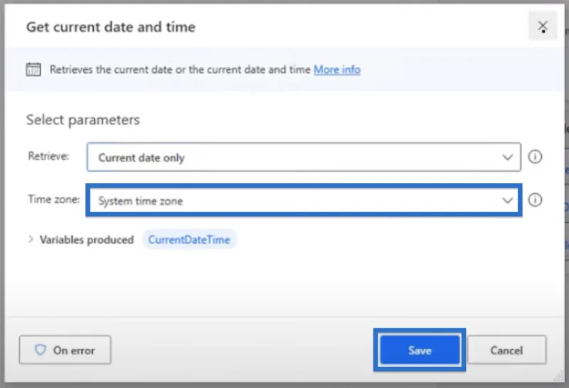 Tambahkan Tarikh Pada Nama Fail Dalam Desktop Power Automate