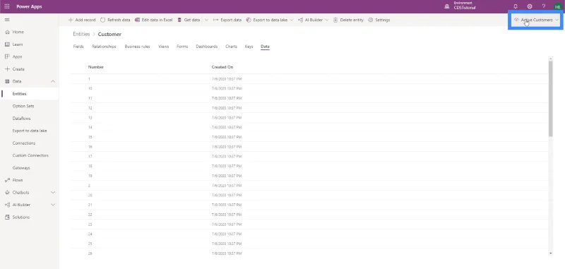 Data PowerApps: Cara Untuk Memuat Naik Dan Melihat Data Dalam Entiti