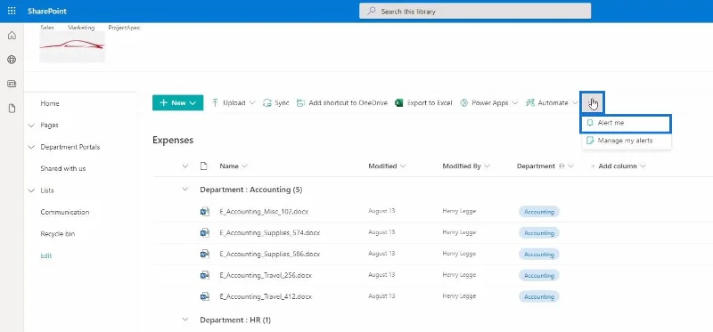 Platform SharePoint: Ciri Rangkaian Sosial