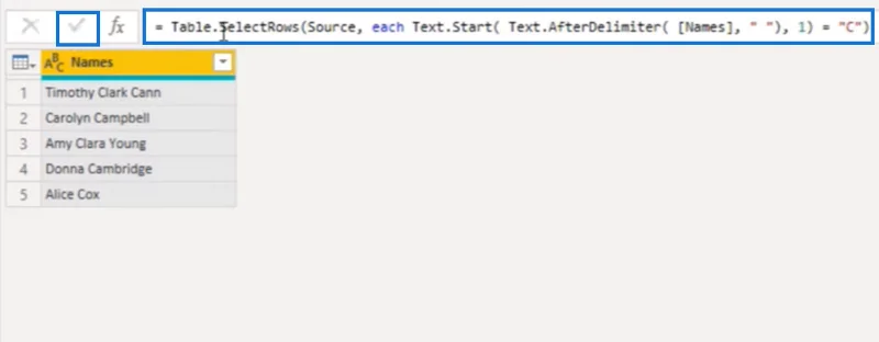 Penapis Power Query Oleh Tutorial Huruf Pertama Atau Watak Tertentu