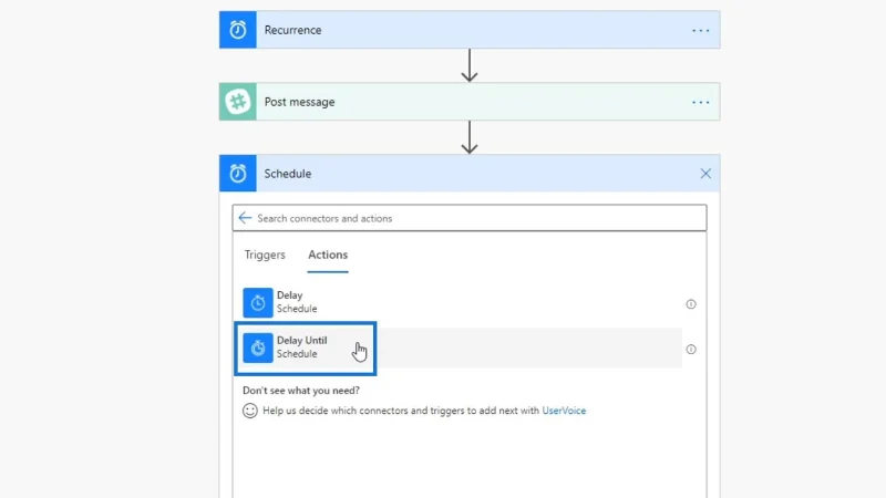 Aliran Kerja Berjadual Dalam Microsoft Power Automate