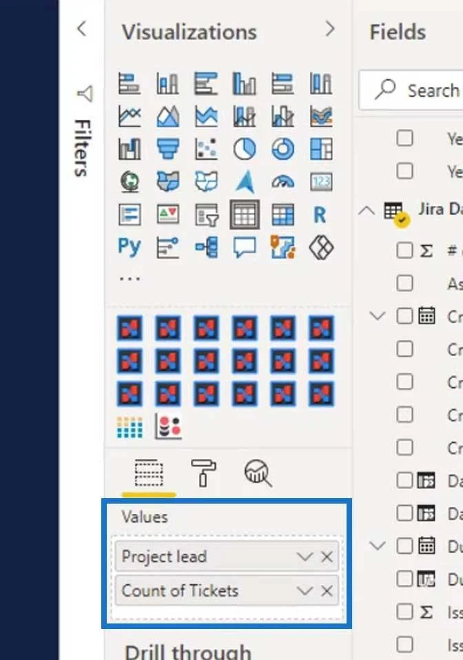 Carta Wafel: Visualisasi Tersuai LuckyTemplates
