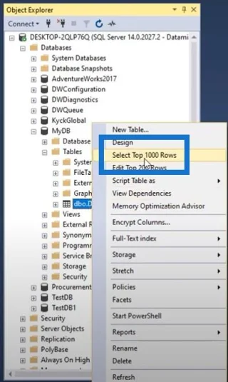 Cipta Laporan LuckyTemplates Kepada Pelayan SQL Menggunakan Skrip R