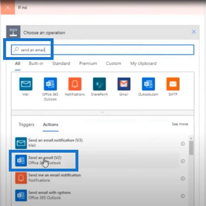 Hantar E-mel Dengan LuckyTemplates & Power Automate Platform