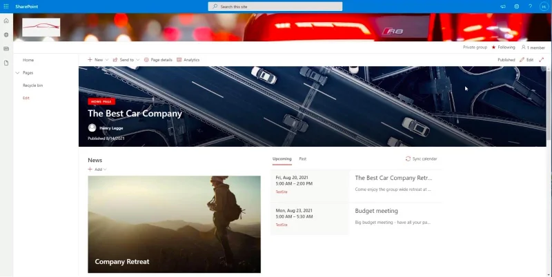 Pengalaman SharePoint Classic Design View