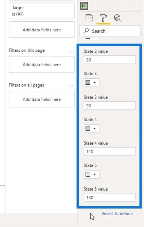 Carta Bullet: Visual Tersuai Lanjutan Untuk LuckyTemplates