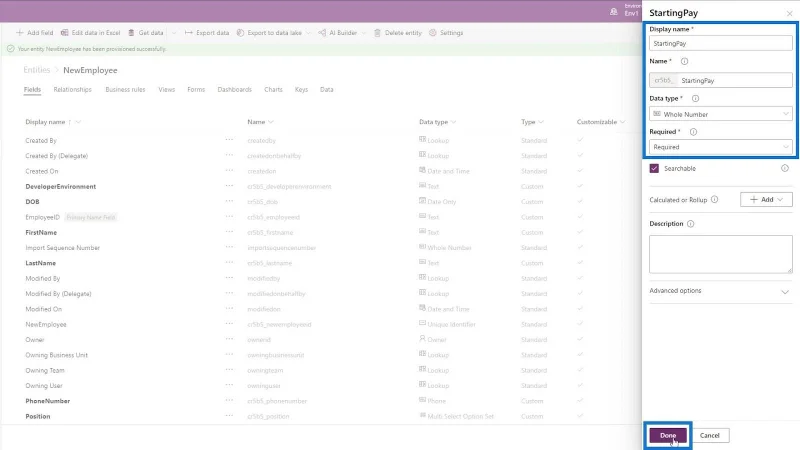 Penciptaan Entiti Perkhidmatan Data Biasa – LuckyTemplates