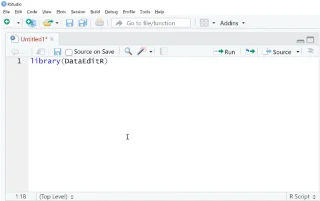 Edit Data Dalam R Menggunakan Pakej DataEditR