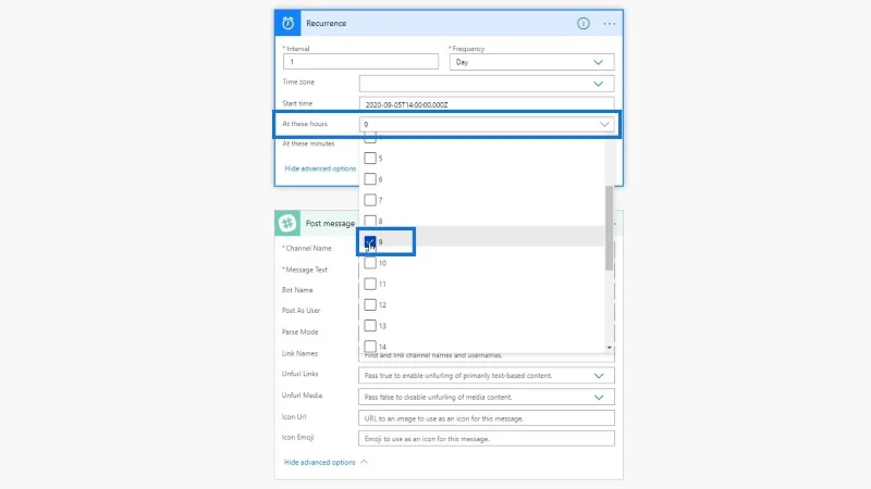 Aliran Kerja Berjadual Dalam Microsoft Power Automate