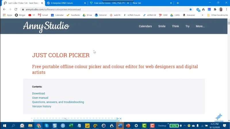 Pemilih Kod Hex Warna Untuk Laporan LuckyTemplates