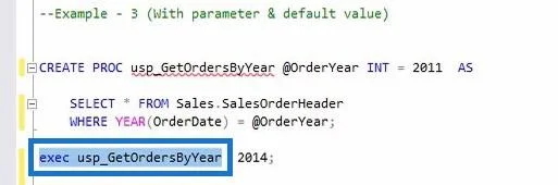 Prosedur Tersimpan Dalam SQL |  Gambaran keseluruhan